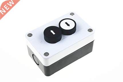 Self reset flat button 2 hole waterproof button box switch b
