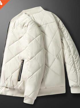 Winter Jacket Men Parkas Thicken Warm Coat Mens Stand Collar