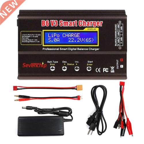 B6 V 80W 6A Battery Charger Lipo NiMh Li Ion Ni Cd Digital