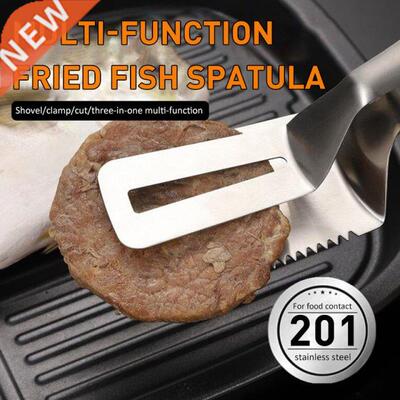 Kitchen BBQ Bread Utensil Stainless Steel Barbecue Tong Fri