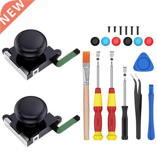 2 Pack 3D Joycon Joystick Replacement ABLEWE Analog Thumb St