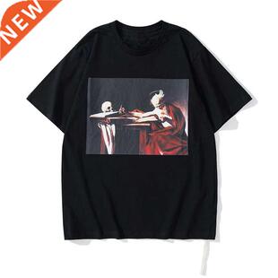 2022 Harajuku T irt Men Religion Style ops Tees ort Slee