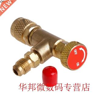1PC R410 90 Degree Refrigeration Adapter Connector Gauges Ho