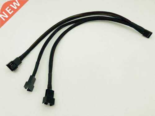 1 to 3 PWM 4P Female to 3/4 Pin PWM Fan Adapter 4Pin Splitte
