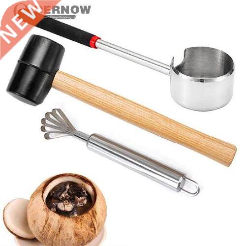 3pcs Stainless Steel Coconut ell Opener Food Safe Bottle