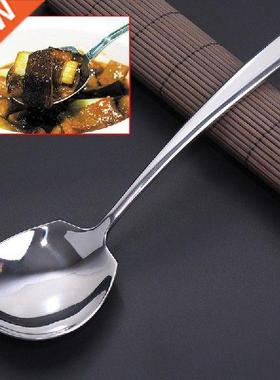 8.5'' Large Stainless steel Buffet Serving Public Spoon