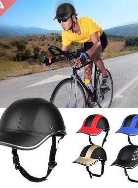 Bike Cycling Helmet Baseball Cap Anti UV Safety Bicycle Helm
