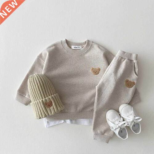 Fashion Toddler Baby Boys Girl Fall Clothes Sets Baby Girl C