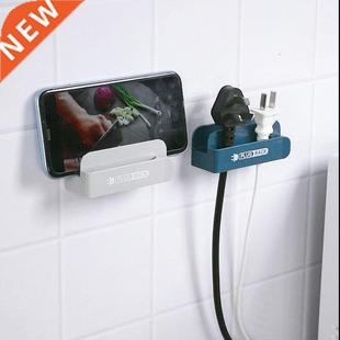 Mobile Phone Holder Stand Wall Mounted Wires Storage Holder