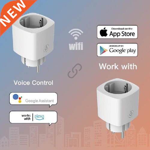 EU16A AC100-240V Wifi Smart Plug Power Outlet Smart Socket