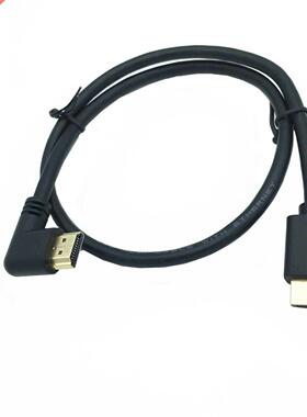DMI 2.0V 4K*2K @60HZ ,HDMI Male to HDMI Male Left Angled Cab