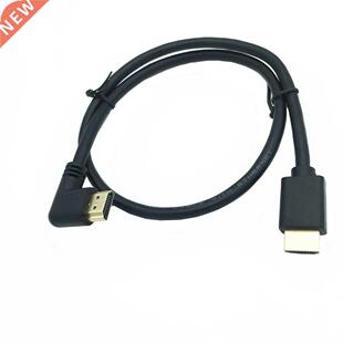 DMI 2.0V 4K*2K @60HZ ,HDMI Male to HDMI Male Left Angled Cab