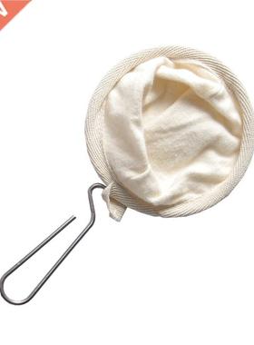 Coffee Filter Bag Stainless Steel Handle Flannel Hand-Pushed