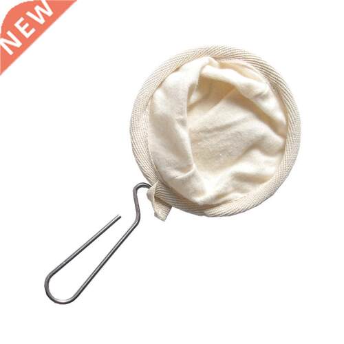 Coffee Filter Bag Stainless Steel Handle Flannel Hand-Pushed