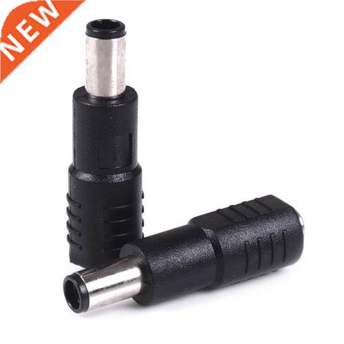 1pc 2.1x5.5mm Female To 5.0x7.4mm Male Dc Power Plug Connect