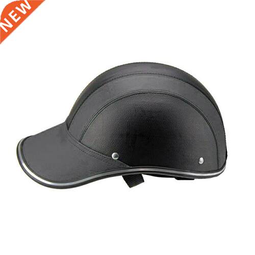 Baseball Cap Style Motorcycle Half Helmet Safety Hard Hat Fo