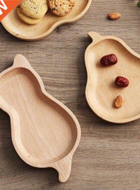 Cartoon Wooden Storage Trays Dishes Plates Kids Candy