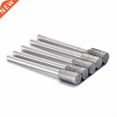 5pcs 3mm ank Silver Diamond Grinding Drill Bits Burr Stone
