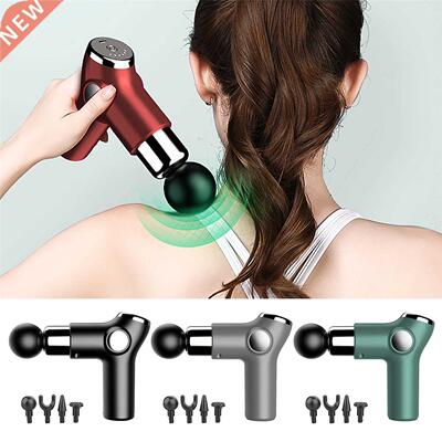 Mini LCD Fascia Gun Mini Massage Gun Deep Tissue Percussion