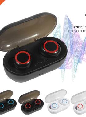 AIRVOLT Y50 5.0 TWS wireless headphones sport earphone blu