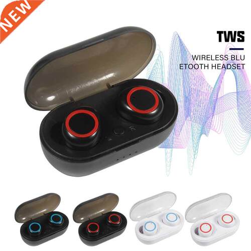 AIRVOLT Y50 5.0 TWS wireless headphones sport earphone blu