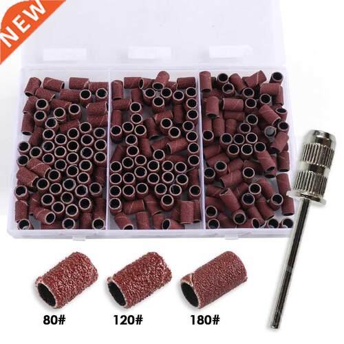 220pc Set Of Nails Milling Cutters Sander Caps For Manicure