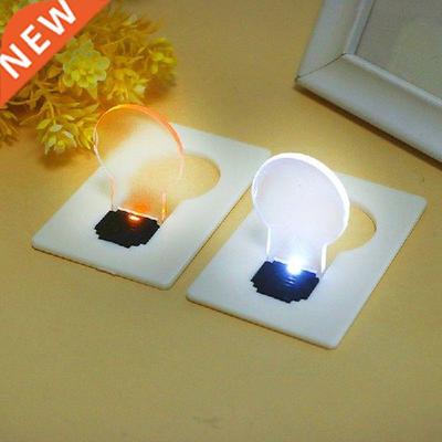 1Pc Pocket Card Lamp Mini LED Night Light Bulb Bedroom Card