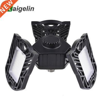 Professional 60W 6000LM Adjustable Three Light LED Garage