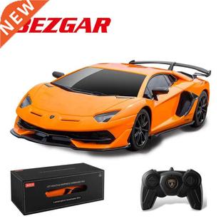 Remote Control Toy Car Lamborghini Aventor SVJ, 2.4GHz RC