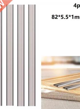 4Pcs 82mm Wood Planer Blade Carbon Steel Reversible Electric