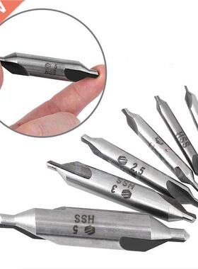 6pc Combined HSS Combined Center Drill Countersink Bit Lathe