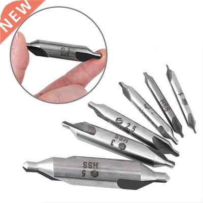 6pc Combined HSS Combined Center Drill Countersink Bit Lathe