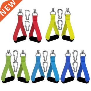 2Pcs Gym Handle Grips Fitness Strap Resistance Bands