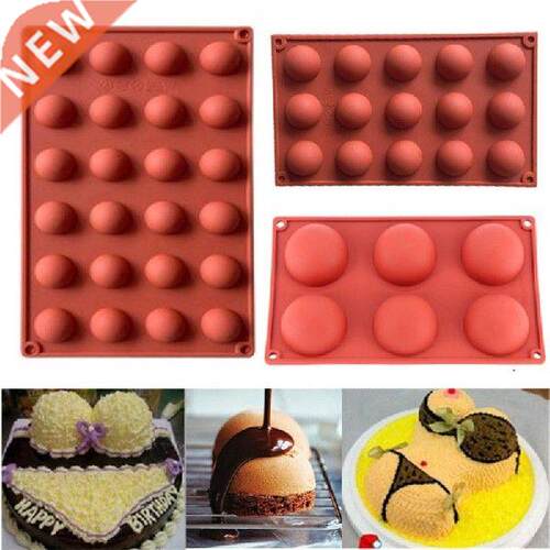 Ball Sphere Silicone Mold For Cake Pastry Baking Chocolate