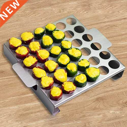 1pc 2021 Hot Stainless Steel 36-hole Roasted rack Grilled