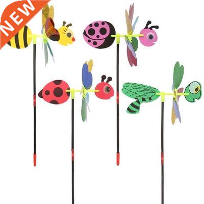 D Sequins Animal Bee Windmill Wind Spinner Home Garden