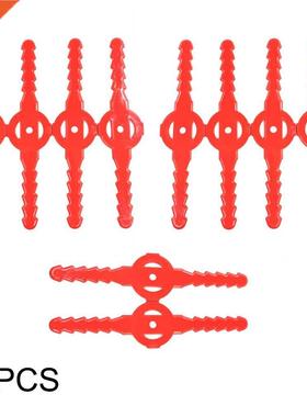 10Pcs Brushcutter Plastic Blade Grass Trimmer Head Replaceme