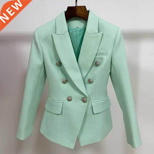 HIGH 2022 Classic Baroque Designer Blazer Jacket Women's Met