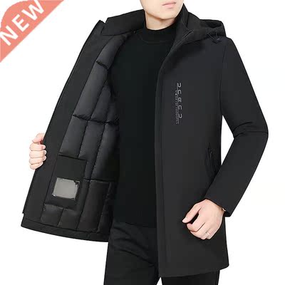 Winter Parka Men 2022 New Casual Thicken Cotton Jacket Hoode