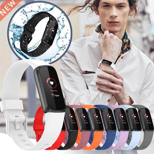 Silicone Strap For Fitbit Luxe 220mm Wristband Replacement B