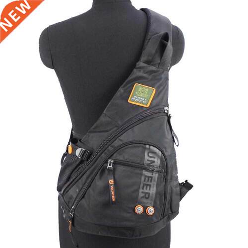 Men Oxford Sling Knapsack Shoulder Messenger Chest Bag Lapto