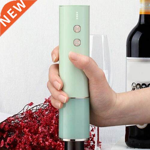 1 Set Electric Wine Opener LED Battery Display Labor-saving