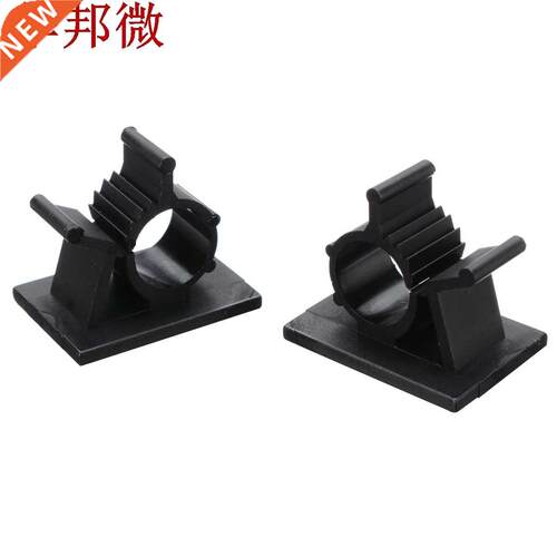 10pcs 10mm Nylon Cable Clips Professional Adhesive Cord Mana