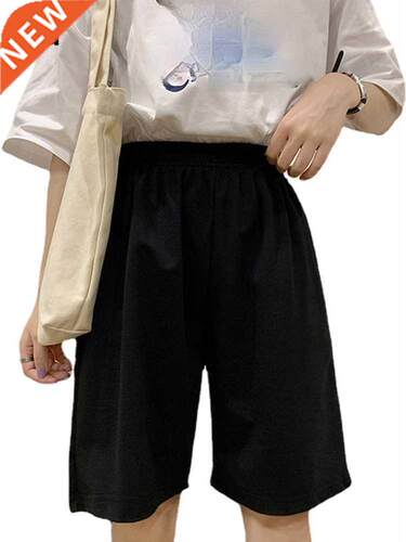 Korean pure cotton gray black women shorts fashion casual re
