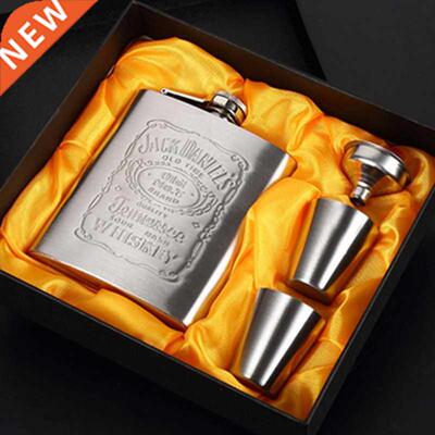 Pocket Portable Stainless Steel Hip Flask 7oz Wine Mug