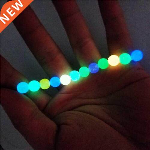 6/8/10/12mm Luminous Beads For Jewelry Making Glow In The Da