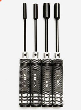 4pcs eel 4.0/5.5/7.0/8.0mm Hex Tools NUT Key Socket Wrench