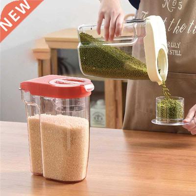 Moisture-Proof Rice Bucket Grain Dispenser Storage Box