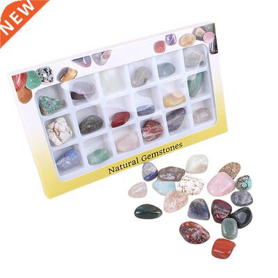 18Pcs Rock Mineral Collection Activity Kit Box Mineral