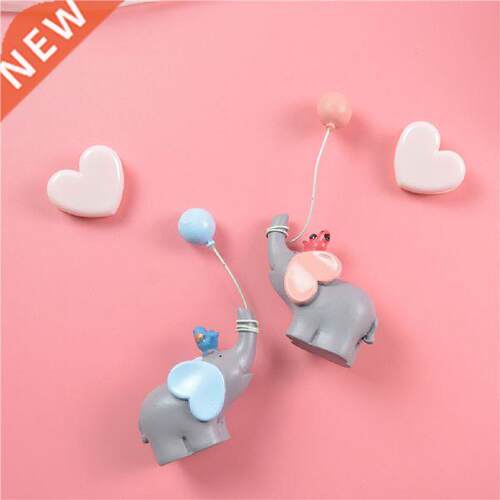 1pc Balloon Elephant Doll Resin Lovely Cake Ornaments